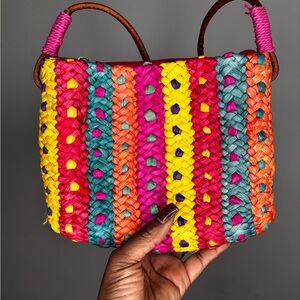 Sand N Sun Woven Women's Bag